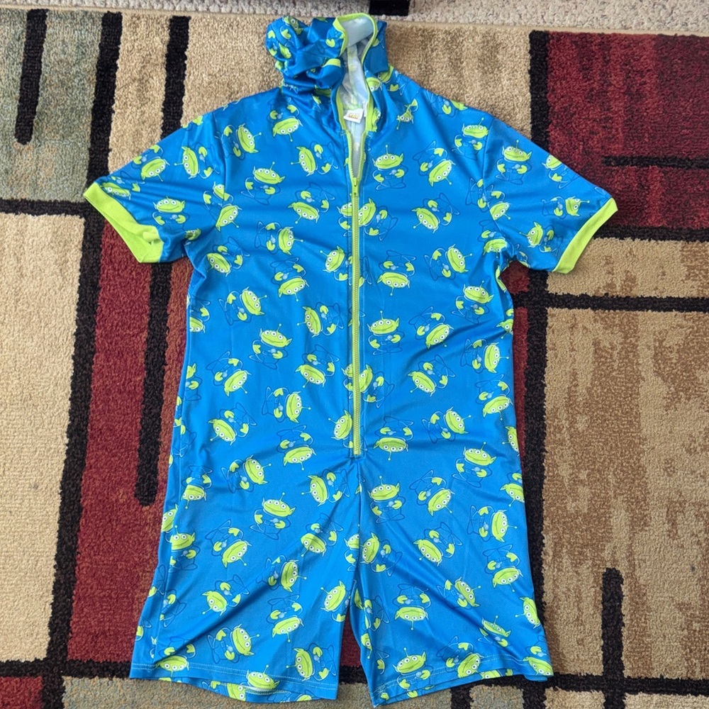 Toy Story Alien adult pajama romper